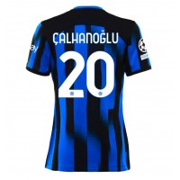 Maglie da calcio Inter Milan Hakan Calhanoglu #20 Prima Maglia Femminile 2023-24 Manica Corta